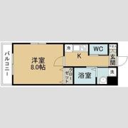 プラチナスイート西公園駅South Gardenの間取り画像