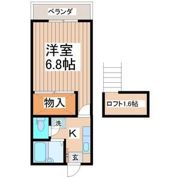 プレーンハイツ宮町の間取り画像