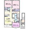 アルバ Aの間取り画像