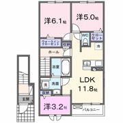 アルバ Aの間取り画像