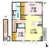 DーROOM富沢西2丁目の間取り画像