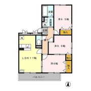 メゾンドール Aの間取り画像