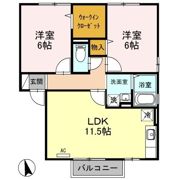 リベェルティ A/B/C/Dの間取り画像