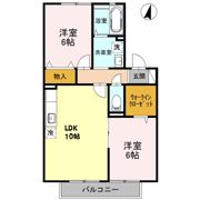 パストラル Ⅰ/Ⅱの間取り画像