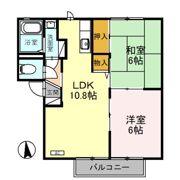 ディアス諸江 B棟の間取り画像