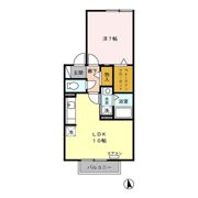 パルティールの間取り画像