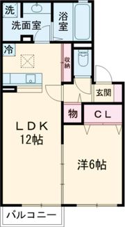 ウラノス桑名の間取り画像