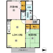 ブランシェ本生の間取り画像