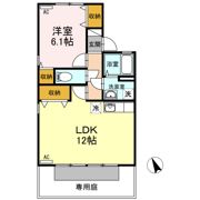 グランドール A棟の間取り画像