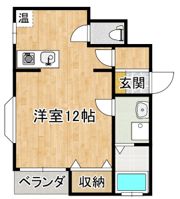 アンジュの間取り画像