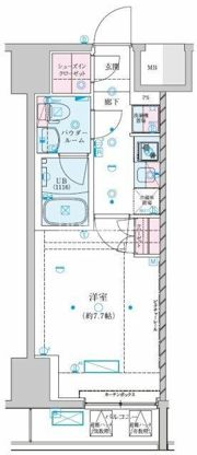 GENOVIA川崎Ⅶの間取り画像