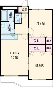 ガーデンプレース神埼の間取り画像