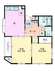 睦ビル（東口）の間取り画像