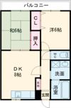 ハイツイベールの間取り画像