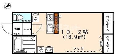 NSコーポの間取り画像