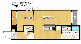 REGALEST周船寺駅前の間取り画像