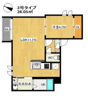 REGALEST周船寺駅前の間取り画像