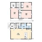 ネオハイム岐阜則武Ⅱの間取り画像