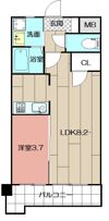 (仮)白銀マンションの間取り画像