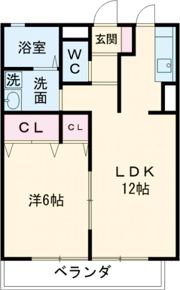 ルミエールAの間取り画像