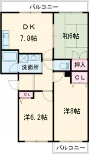 グレイス新大宮の間取り画像
