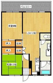 フロンティア西諫早2号棟の間取り画像