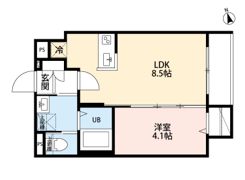 LUNA COURTの間取り画像