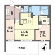 シャーメゾンけやき通りの間取り画像
