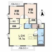 ガーデンハイツ花園の間取り画像