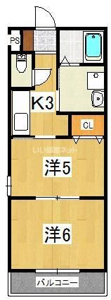 ウエストリバーの間取り画像