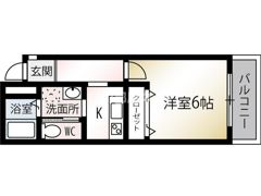 ラフィネHIROの間取り画像