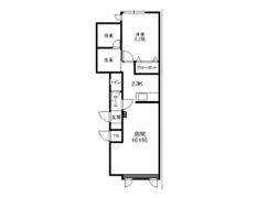 グランオアシスBの間取り画像