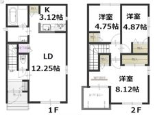 アイリス倉敷 Aの間取り画像