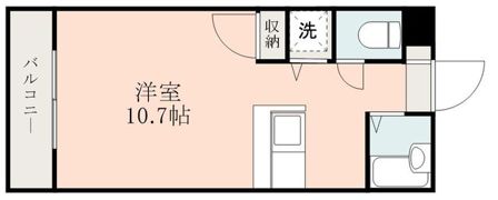 サンパティーク下荒田の間取り画像