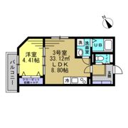 Polaria Matsudo（ポラリア松戸）の間取り画像