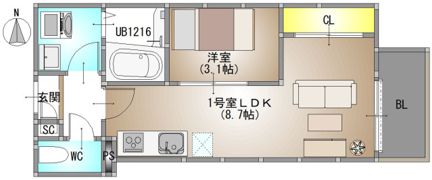 Regalest Grace 高柳の間取り画像