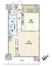 リリーベル新小岩スクエアの間取り画像