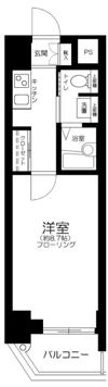 MUSICJOY根岸の間取り画像