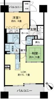 ベレーサ鶴舞公園の間取り画像