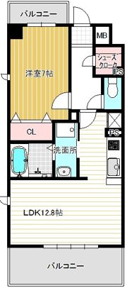 タワービレッジの間取り画像