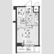 グランド・ガーラ幡ヶ谷Eastの間取り画像