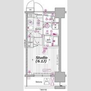 ガーラ・プレシャス川崎の間取り画像