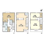 4169相模原市南台6期3棟1号棟の間取り画像