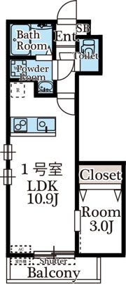 Eminence Courtの間取り画像
