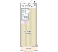 パークグレース新宿の間取り画像