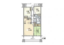 グランドオペラつつじヶ丘の間取り画像