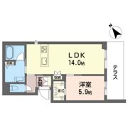 エム フラットの間取り画像