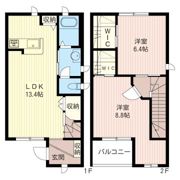 CasaフラゴリーナBの間取り画像