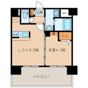 三島マンション博多駅東の間取り画像