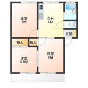 553ハイツ Ⅰの間取り画像
